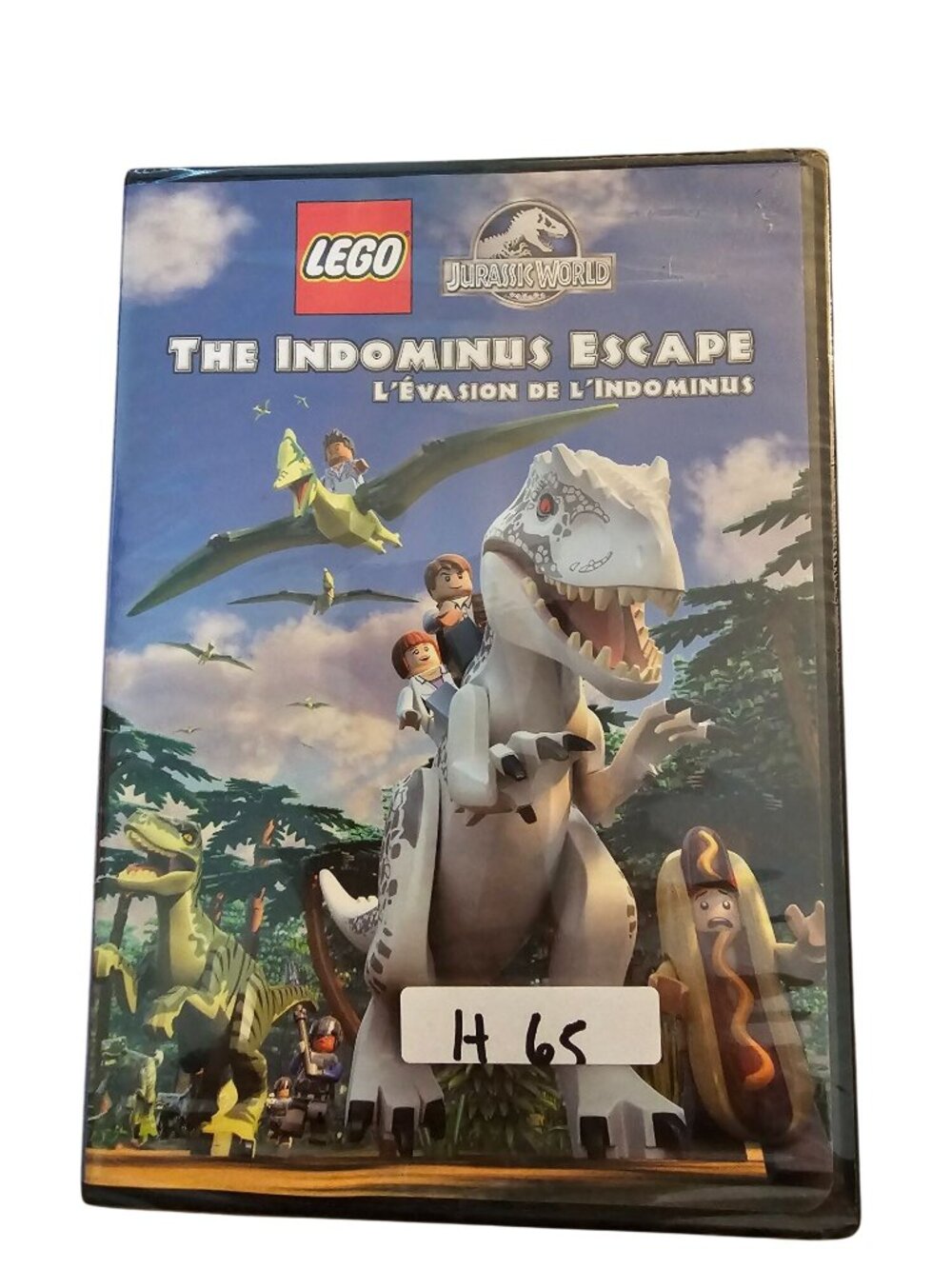 Lego Jurassic World: The Indominus Escape DVD Animated Adventure 24 Mins Bonus F